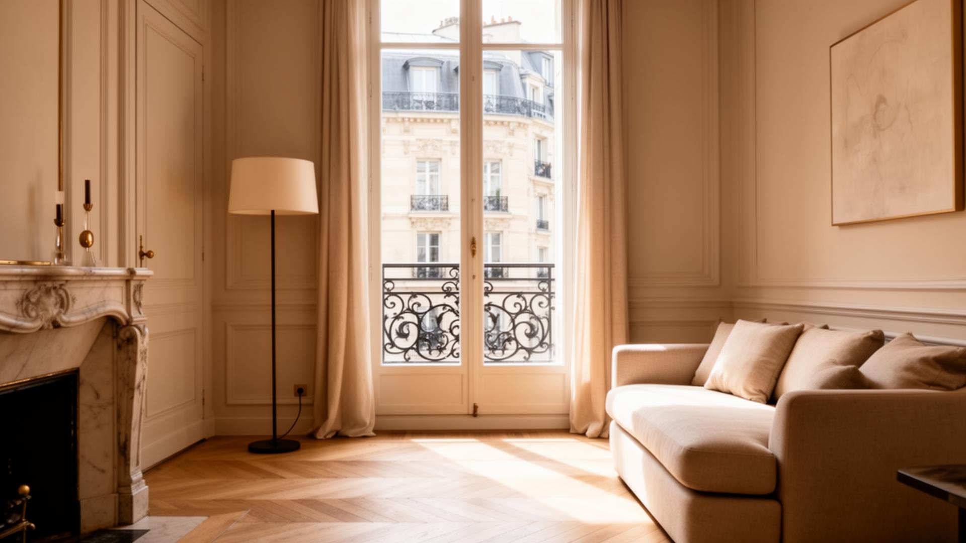 Appartement haussmannien lumineux géré par Job2conciergerie